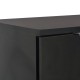 Magasfényű fekete forgácslap tálalószekrény 71 x 35 x 76 cm Magasfényű fekete forgácslap tálalószekrény 71 x 35 x 76 cm