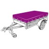 Fekete hdpe pótkocsiháló 2 x 3,5 m