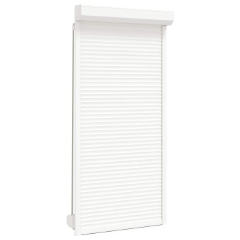Roló fehér 100 x 210 cm alumínium és poliuretán