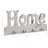 "home" feliratú fali fogas 50 x 23 cm