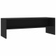 Fekete forgácslap tv-szekrény 120 x 40 x 40 cm Fekete forgácslap tv-szekrény 120 x 40 x 40 cm