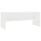 Fehér forgácslap tv-szekrény 100 x 40 x 40 cm