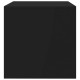 Fekete forgácslap tv-szekrény 100 x 40 x 40 cm Fekete forgácslap tv-szekrény 100 x 40 x 40 cm