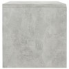 2 db betonszürke szerelt fa éjjeliszekrény 40 x 30 x 30 cm