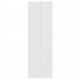 Fehér forgácslap irodai szekrény 60 x 32 x 190 cm