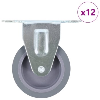 12 darab fix görgő 75 mm
