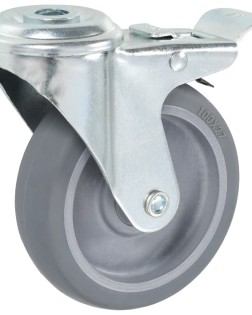 16 db hátfuratos önbeálló görgő 100 mm