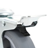 16 db hátfuratos önbeálló görgő 100 mm