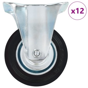 12 darab fix görgő 100 mm