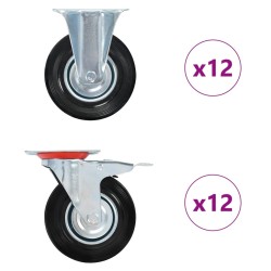 24 darab görgő 125 mm