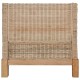 2-részes természetes rattan kanapészett párnákkal 2-részes természetes rattan kanapészett párnákkal