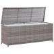 Szürke polyrattan kerti tárolóláda 120 x 50 x 60 cm Szürke polyrattan kerti tárolóláda 120 x 50 x 60 cm