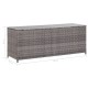 Szürke polyrattan kerti tárolóláda 120 x 50 x 60 cm Szürke polyrattan kerti tárolóláda 120 x 50 x 60 cm
