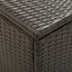 Barna kerti polyrattan tárolóláda 100 x 50 x 50 cm Barna kerti polyrattan tárolóláda 100 x 50 x 50 cm