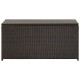 Barna kerti polyrattan tárolóláda 100 x 50 x 50 cm Barna kerti polyrattan tárolóláda 100 x 50 x 50 cm