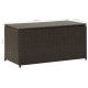 Barna kerti polyrattan tárolóláda 100 x 50 x 50 cm Barna kerti polyrattan tárolóláda 100 x 50 x 50 cm