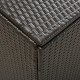 Barna kerti polyrattan tárolóláda 180 x 90 x 75 cm Barna kerti polyrattan tárolóláda 180 x 90 x 75 cm
