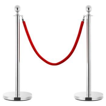 3 darabos rozsdamentes acél vip sorelválasztó korlátkészlet