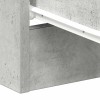 2 db betonszürke szerelt fa éjjeliszekrény 38 x 35 x 56 cm