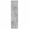 Betonszürke szerelt fa ruhásszekrény 100 x 50 x 200 cm