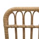 Világosbarna polyrattan kerti szék