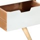 Tömör mangófa tv-szekrény 110 x 35 x 48 cm
