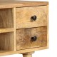 Tömör mangófa tv-szekrény 110 x 35 x 40 cm