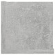 Betonszürke forgácslap cd-tartó fali polc 100 x 18 x 18 cm