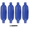 4 darab kék pvc csónak lökhárító 58,5 x 16,5 cm