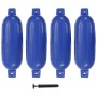 4 darab kék pvc csónak lökhárító 58,5 x 16,5 cm