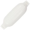 4 darab fehér pvc csónak lökhárító 41 x 11,5 cm