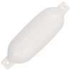 4 darab fehér pvc csónak lökhárító 58,5 x 16,5 cm