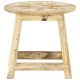 287445 hand-painted stool 38x38x35 cm solid mango wood 287445 hand-painted stool 38x38x35 cm solid mango wood