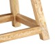 287445 hand-painted stool 38x38x35 cm solid mango wood 287445 hand-painted stool 38x38x35 cm solid mango wood