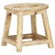 287445 hand-painted stool 38x38x35 cm solid mango wood 287445 hand-painted stool 38x38x35 cm solid mango wood