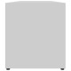 Fehér forgácslap tv-szekrény 120 x 34 x 37 cm Fehér forgácslap tv-szekrény 120 x 34 x 37 cm