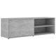 Betonszürke forgácslap tv-szekrény 120 x 34 x 37 cm Betonszürke forgácslap tv-szekrény 120 x 34 x 37 cm