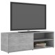 Betonszürke forgácslap tv-szekrény 120 x 34 x 37 cm Betonszürke forgácslap tv-szekrény 120 x 34 x 37 cm