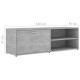 Betonszürke forgácslap tv-szekrény 120 x 34 x 37 cm Betonszürke forgácslap tv-szekrény 120 x 34 x 37 cm