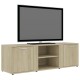 Sonoma tölgy színű forgácslap tv-szekrény 120 x 34 x 37 cm Sonoma tölgy színű forgácslap tv-szekrény 120 x 34 x 37 cm