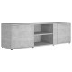 Betonszürke forgácslap tv-szekrény 120 x 34 x 37 cm Betonszürke forgácslap tv-szekrény 120 x 34 x 37 cm