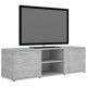 Betonszürke forgácslap tv-szekrény 120 x 34 x 37 cm Betonszürke forgácslap tv-szekrény 120 x 34 x 37 cm