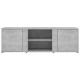 Betonszürke forgácslap tv-szekrény 120 x 34 x 37 cm Betonszürke forgácslap tv-szekrény 120 x 34 x 37 cm