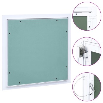 Alumínium keretes és gipszkartonos hozzáférési panel 400x400 mm