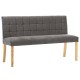 Szürke szövet pad 140 cm