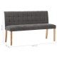 Szürke szövet pad 140 cm