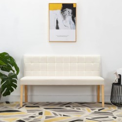 Krémszínű szövet pad 140 cm