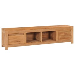 Tömör tíkfa tv-szekrény 135 x 30 x 35 cm
