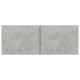 Betonszürke forgácslap tv-szekrény 80 x 30 x 30 cm