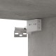 Betonszürke forgácslap tv-szekrény 80 x 30 x 30 cm